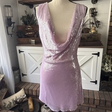 Women's purple Lulus sequin sleeveless dress size S