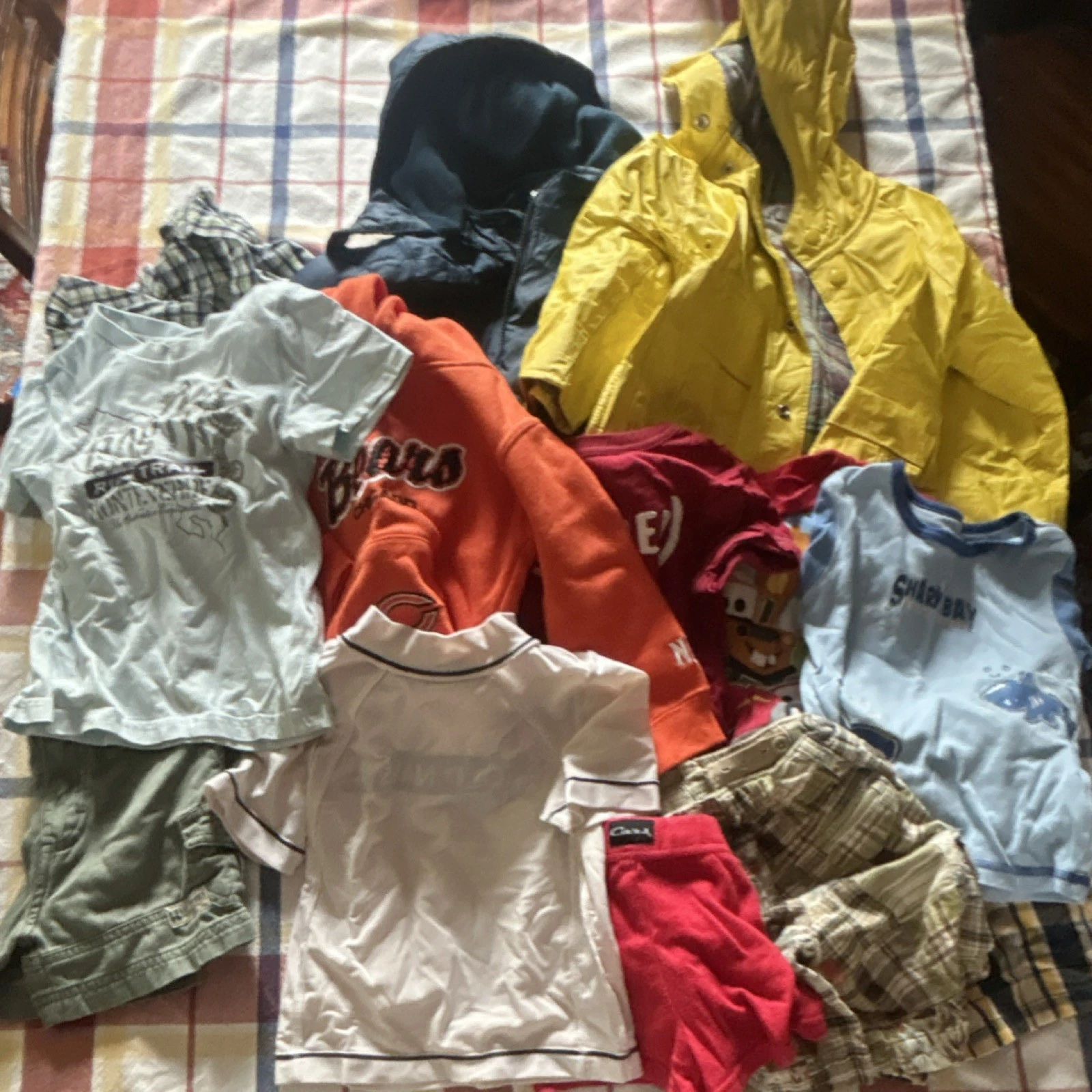Carter's L.L.Bean The Children's Place Baby Boy Clothing Lot 18M 2T Cotton Plaid