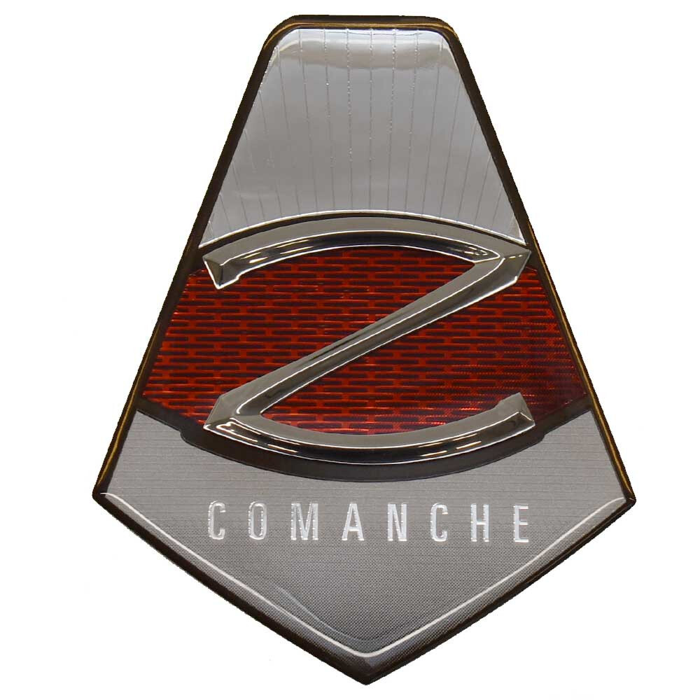 【TRIBAL】レガシー　ポスター Ranger Boat Raised Decal 7604329 | Z Series Comanche Silver