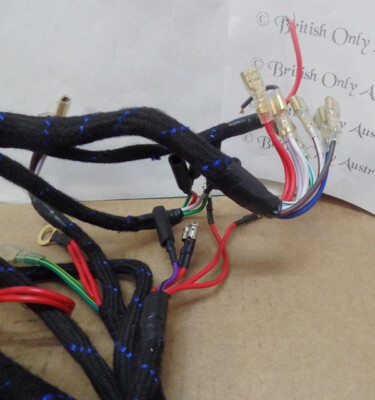 Norton Kabelbaum 850 MK3. 06-6396. Main Harness 850 MK3