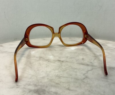Vintage CHRISTIAN DIOR Oversized Amber Ombré Eyeglasses Vintage CHRISTIAN DIOR Oversized Amber Ombré Eyeglasses