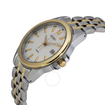 SEIKO Mens Watch SGEG88 Two-tone Gold Stainless Steel SEIKO Mens Watch SGEG88 Two-tone Gold Stainless Steel