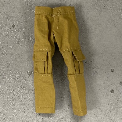 SU-CG-KAH: Khaki Cargo Pants for Vtoys Mezco ML 6'' muscular Male Body 