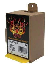 Yellow Spreaders With Hanging Dispenser Box 4" (50 Per Box)