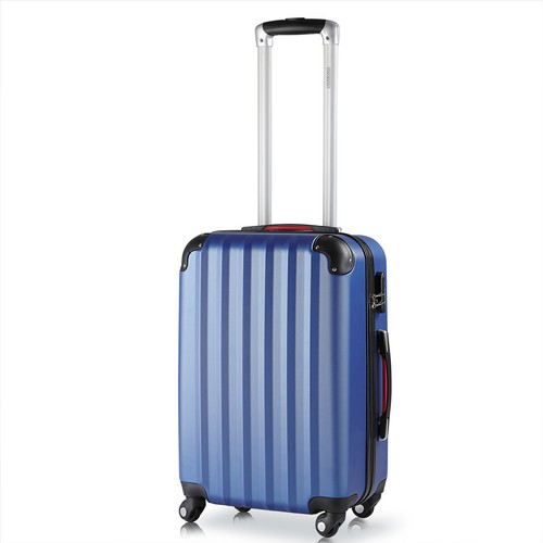 Maleta rígida Baseline L color Azul equipaje de viaje 62 L con ruedas 360°  | eBay