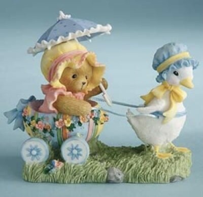 cherished teddies 4012272 Flora easter collection exclusive | eBay
