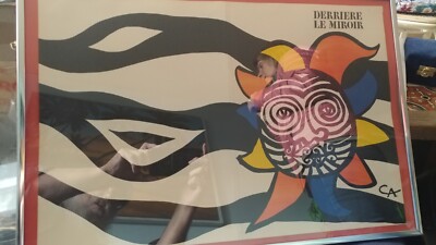 Derrière le Miroir Alexander Calder Alexander Calder, Derriere le Miroir 156 Cover Original Lithograph