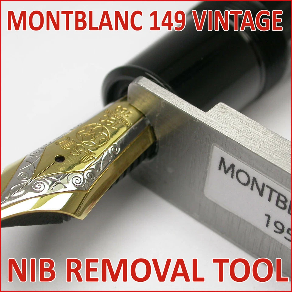 1950-2014 MONTBLANC MASTERPIECE 149 NIB REMOVAL TOOL DISASSAMBLE REPAIR SCHRAUBENSCHLÜSSEL