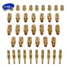 For PWK Keihin Carbs 30Pc Carburetor Main Jets+10Pc Slow Jets/Pilot Jet Kit