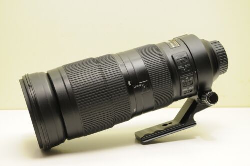 Used Nikon AF-S NIKKOR 200-500mm f/5.6E ED VR Telezom Lens w/ NC 95mm filter - Picture 1 of 14