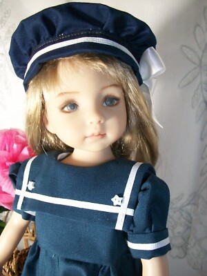 13'' Effner Little Darling  Romper Sailor Suit and Hat