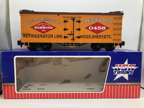 USA Trains R-1678 GH Hammond Reefer 0456 escala G con caja | Zustand: Used