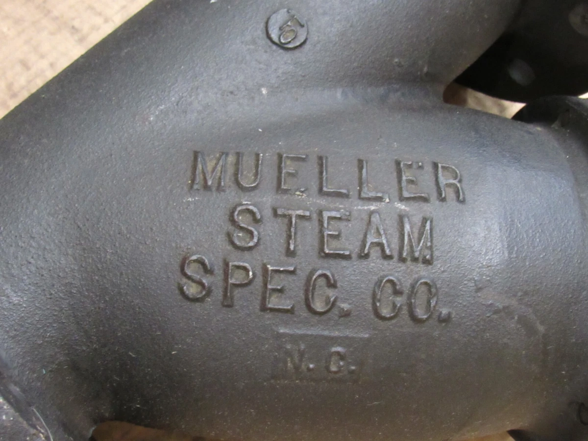 Mueller 758 Inch Cast Iron Flanged End Y Strainer IMS
