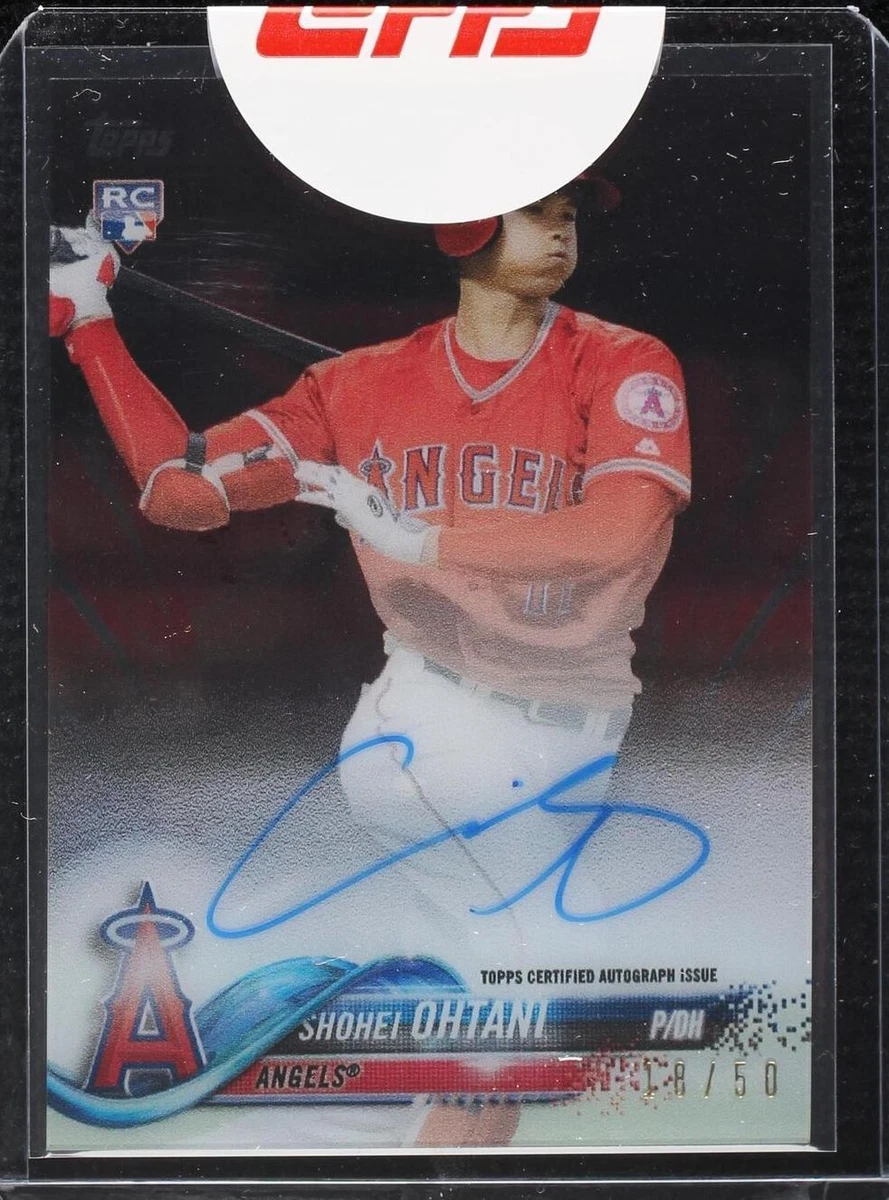 2018 Topps Clearly Authentic Autographs - Shohei Ohtani #CAA-SO