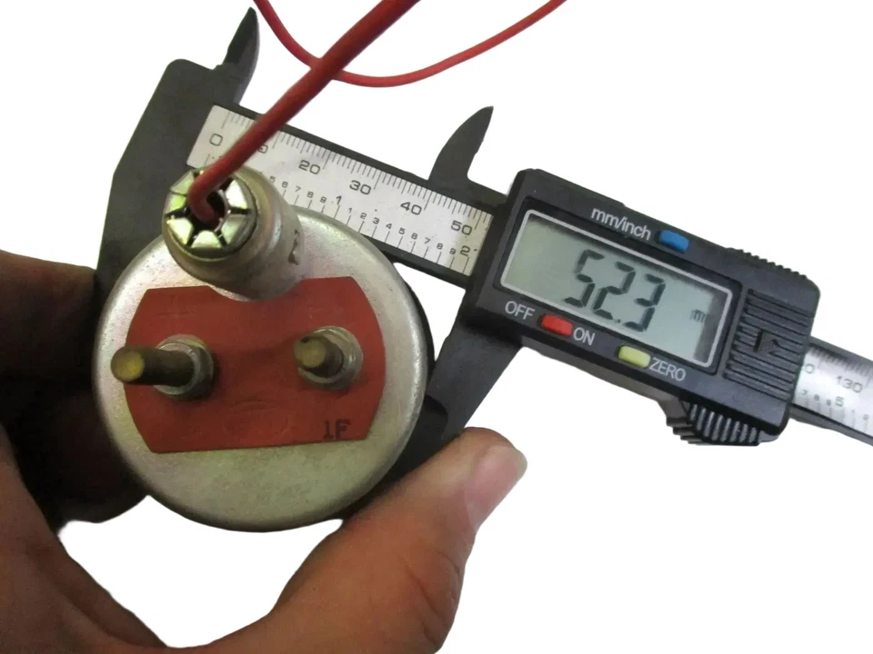 C120 Meßinstrument BMW R 80_100 K 45_65 Amperemeter VDO 50/50 Zusatzinstrument - Bild 4 von 4