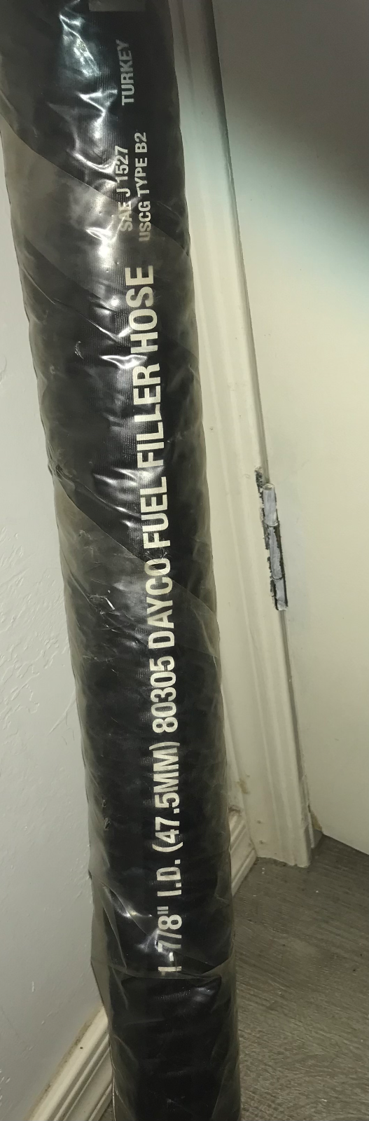 Dayco 80305 Fuel Filler Hose/Gas filler Hose (ID=1.85” and OD=2.32”) eBay