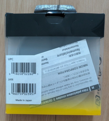 NIKON Circular Polarizing Filter II 77mm [Circular Polarizing Filter II]