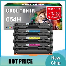 4PK 054H Toner Cartridge For Canon 054 Toner MF642cdw MF641cw MF644cdw LBP622cdw