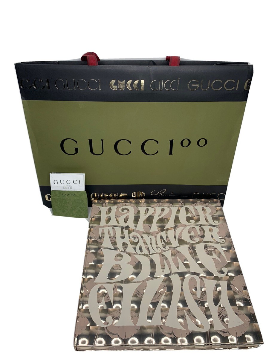 Billie Eilish X GUCCI - Happier Than Ever Vinyl Box & Nail