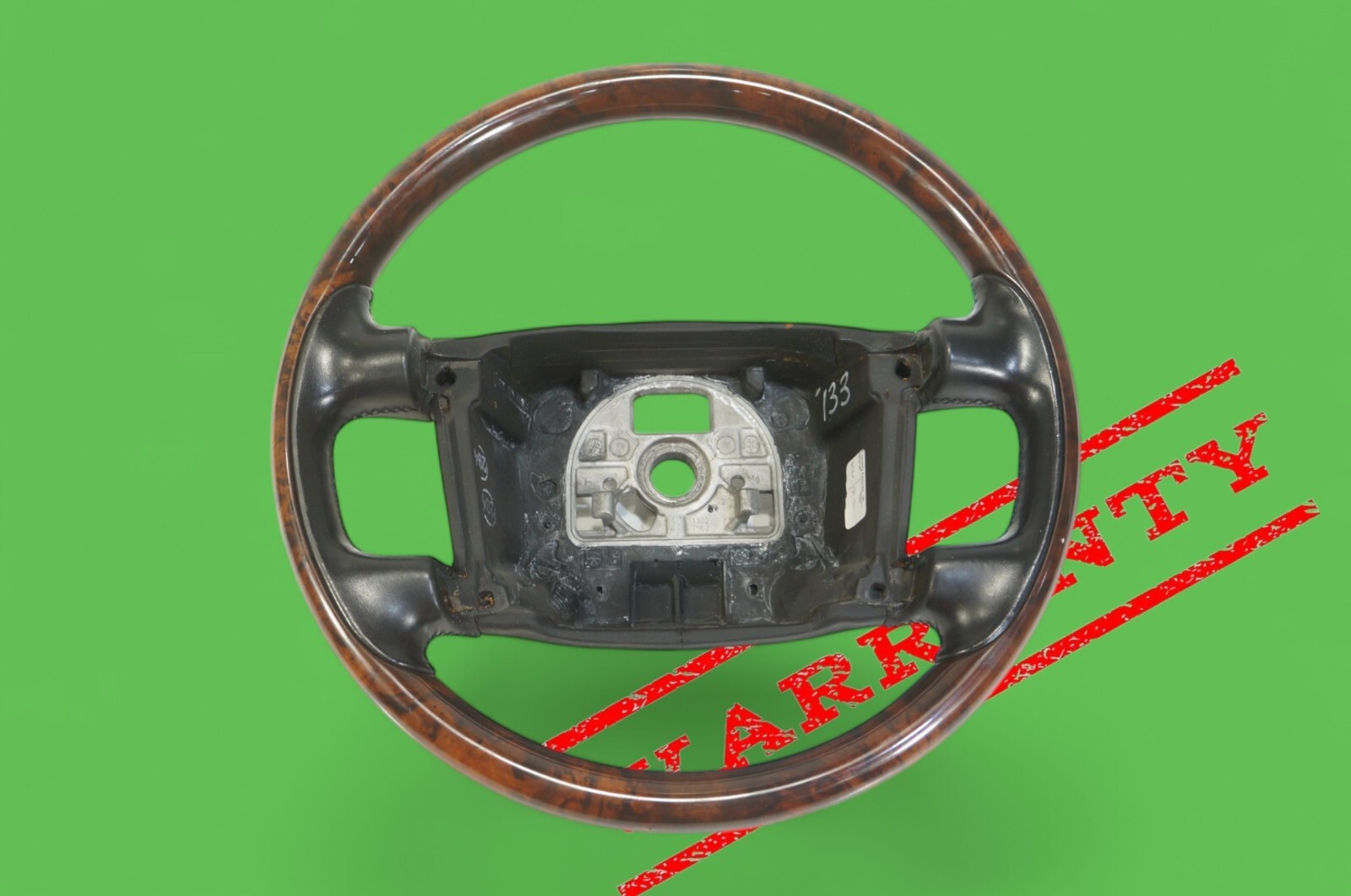Oem 03-2010 Bentley Continental GTC GT Flying Spur Driver Steering Wheel Wood
