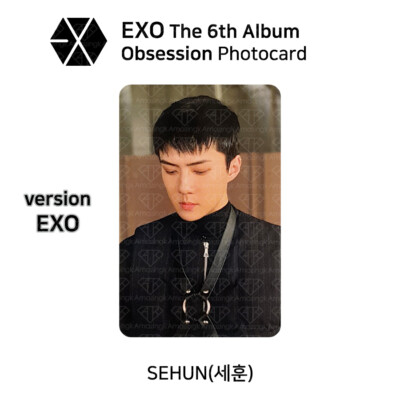 EXO 6th Album OBSESSION Official Photocard Photo Slide SEHUN | eBay