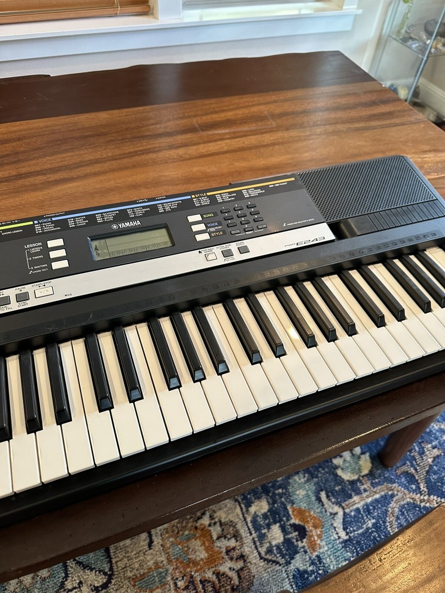 Yamaha PSR-E243 61-Key Portable Electronic Keyboard Fully