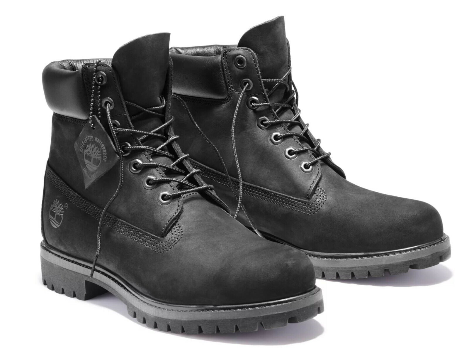 puberteit Van toepassing Rubriek Timberland MEN&#039;S 6-INCH PREMIUM WATERPROOF BOOTS Black 10073 | eBay