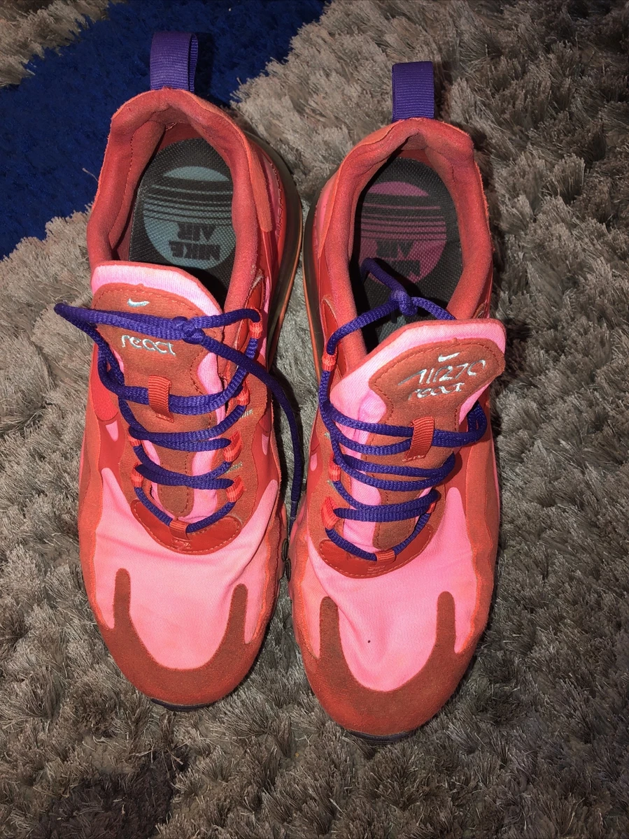Nike Air Max 270 React Mystic Red Pink Blast AT6174 600 Women s