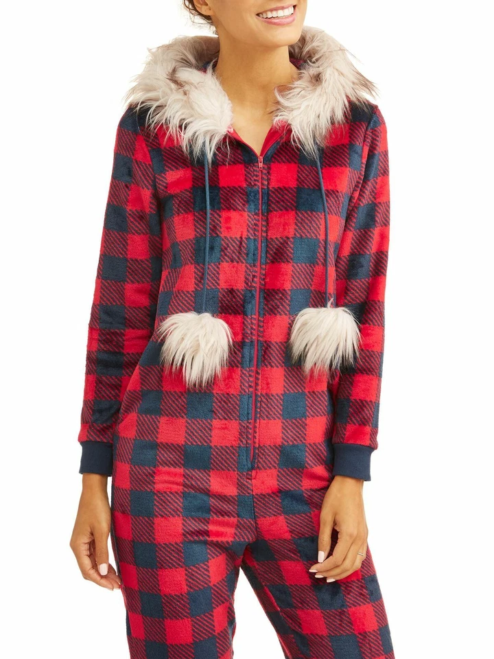 Женский костюм с капюшоном Secret Treasures Jammers РОГ ОЛЕНЯ ДЕТАЛЬ КРАСНЫЙ РАЗМЕР 2X - Изображение 2 из 4