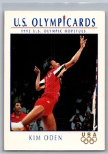 1992 Impel U.S. Olympic Hopefuls Multi-Sport Card #94 Kim Oden Volleyball