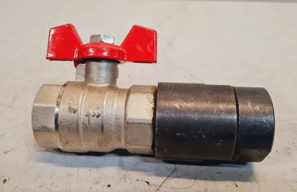 Sealey 1 英寸球阀 F/F 适用于 Sealey Ak451dx | Ak451dx.12 | DN25 PN25 — 第 4/4 张图片