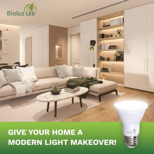 20-Pack Dimmable LED Light Bulbs, 5.5W = 75W, Soft White 3000K, Flicker-Free - Picture 4 of 8