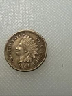 1864 copper nickel indian head penny E3