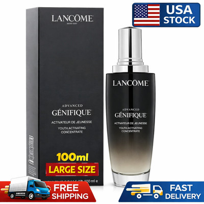 Lancome Advanced Genifique Serum 100ml Youth Activating Face Serum USA Ship
