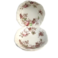 Johnson Brothers Harvest Time 7" soup/cereal bowl vintage set of 3