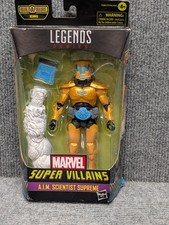 MARVEL LEGENDS SERIES SUPER VILLAINS A.I.M. SCIENTIST SUPREME FIGURE BAF XEMNU
