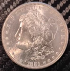 1881 Proof-Like San Francisco Morgan Silver Dollar
