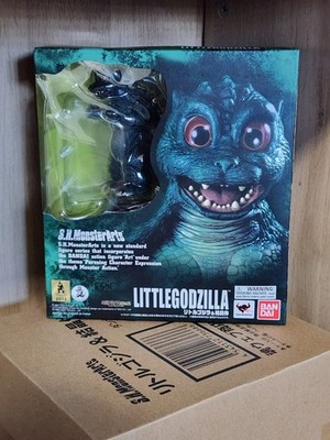 Bandai SH MonsterArts Little Godzilla and Crystal Set 2012 Tamashii Web