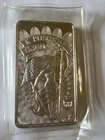E PLURIBUS UNUM LADY LIBERTY 10 TROY oz 999 FINE SILVER BAR FREE SHIPPING