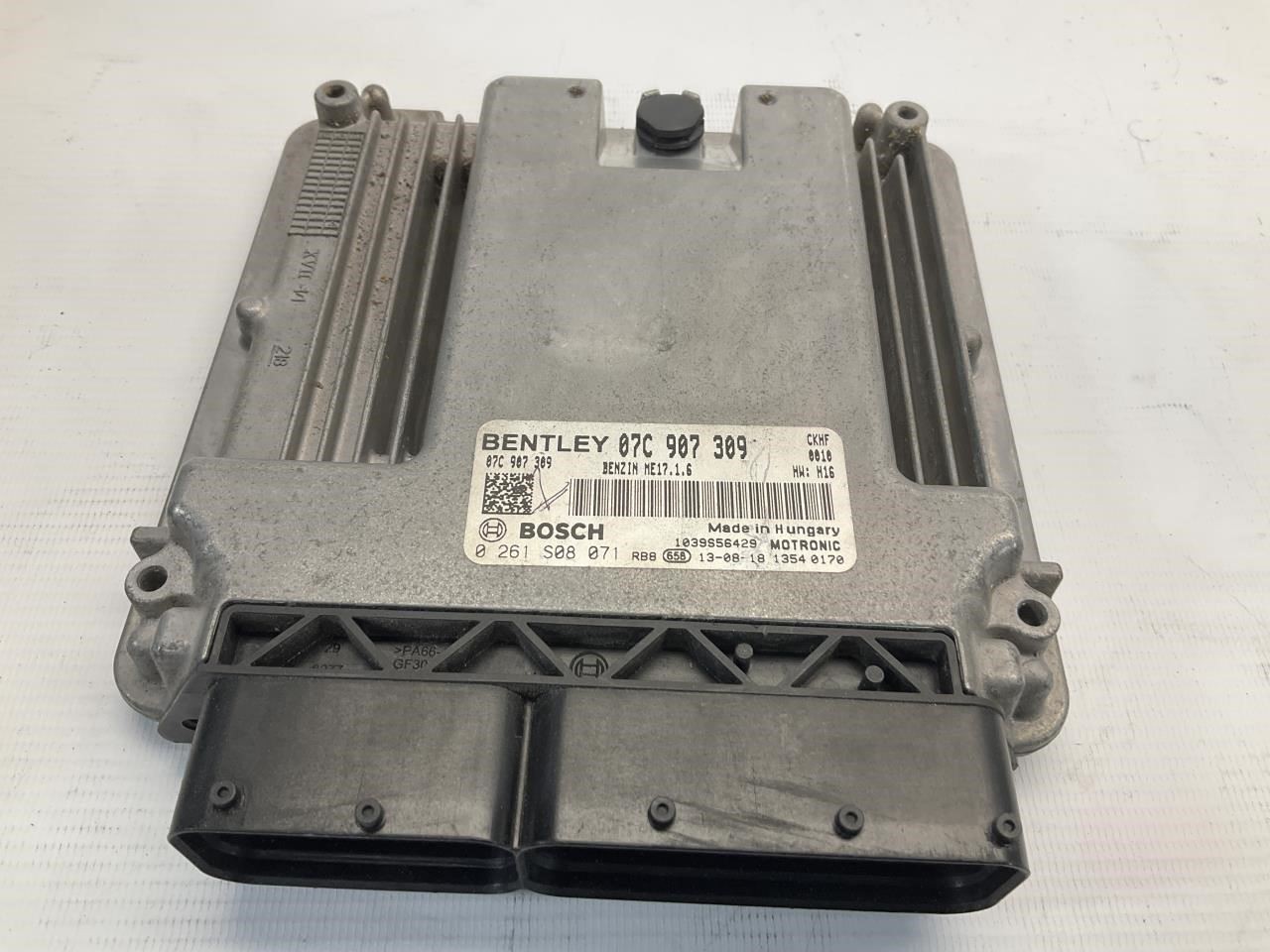 12-19 Bentley Continental GT Flying Spur Engine ECM Electronic Control Module Q