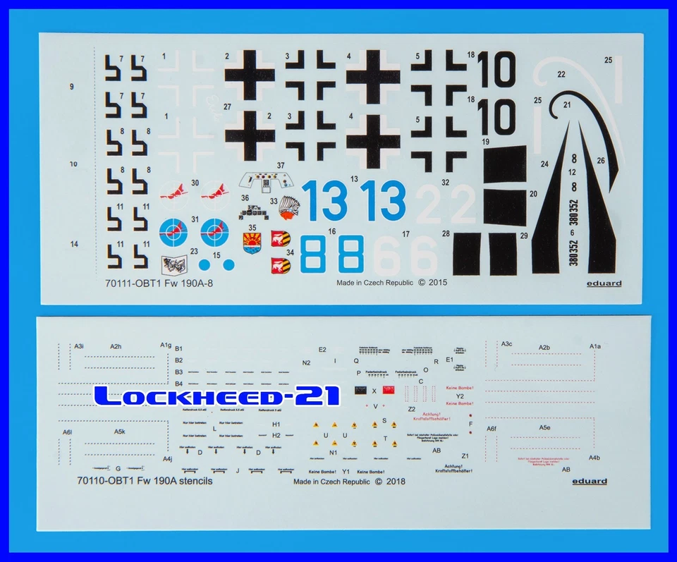 EDUARD 70111 1/72 WW2 Focke Wulf FW 190A-8 ProfiPACK EDITION - OOP rare kit! - Bild 2 von 3