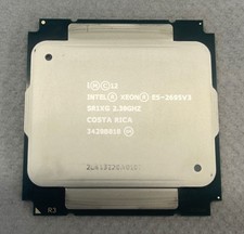 MATCHING PAIR OF INTEL 2.3GHZ 14C 35M E5-2695V3 PROCESSORS / SR1XG