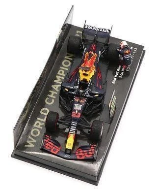 Minichamps 1/43 Red Bull Honda Abu Dhabi Max Verstappen Special Edition Model  - Image 3 of 4