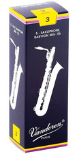 Vandoren Baritone Saxophone Reeds Strength 3 Box of 5