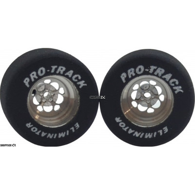 Pro Track Magnum 3D 1-3/16 x .700 Plain Drag Rear Wheels for 3/32 axle