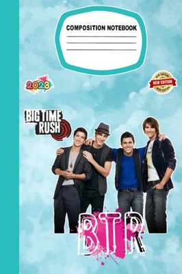 Big Time Rush Notebook Cute Character for Fan Teens Girls Boys Kids Students: Bi