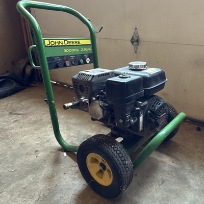 #ad #ad John Deere 3000 PSI 2.8 GPM Gas Pressure Washer Honda GX200 Wheel Mounted $250.00