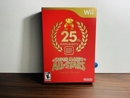 Super Mario All-Stars Limited Edition (Nintendo Wii, 2010) Brand New Sealed Mint