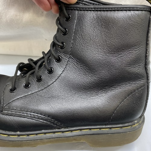Dr Martens Delaney Air Wair Black Boots Zip and Lace UK 3 - Picture 21 of 24