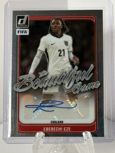 2024-25 Donruss Soccer Eberechi Eze The Beautiful Game Auto